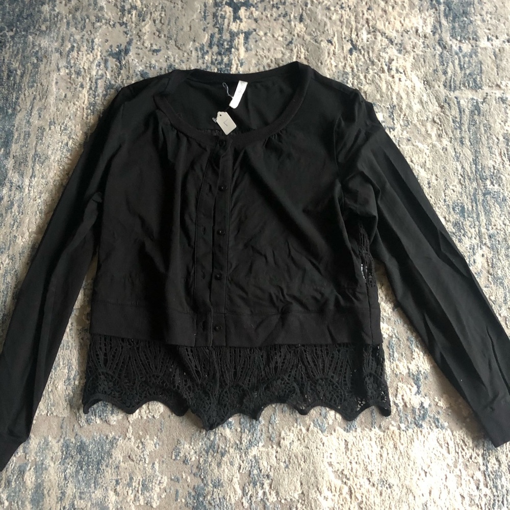 black mür mür long sleeved top